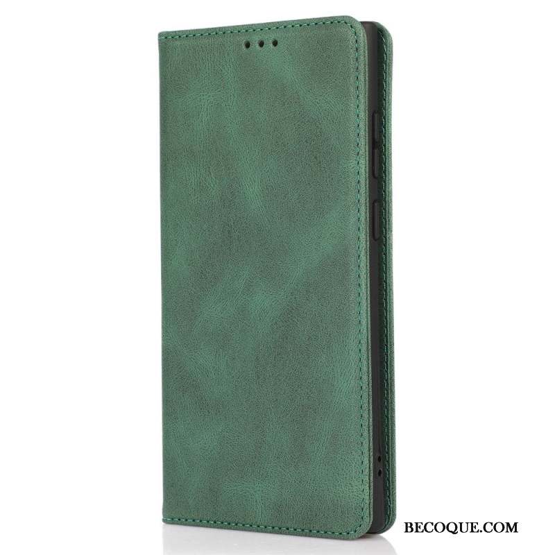 Flip Cover Samsung Galaxy S24 Ultra 5G Effet Daim