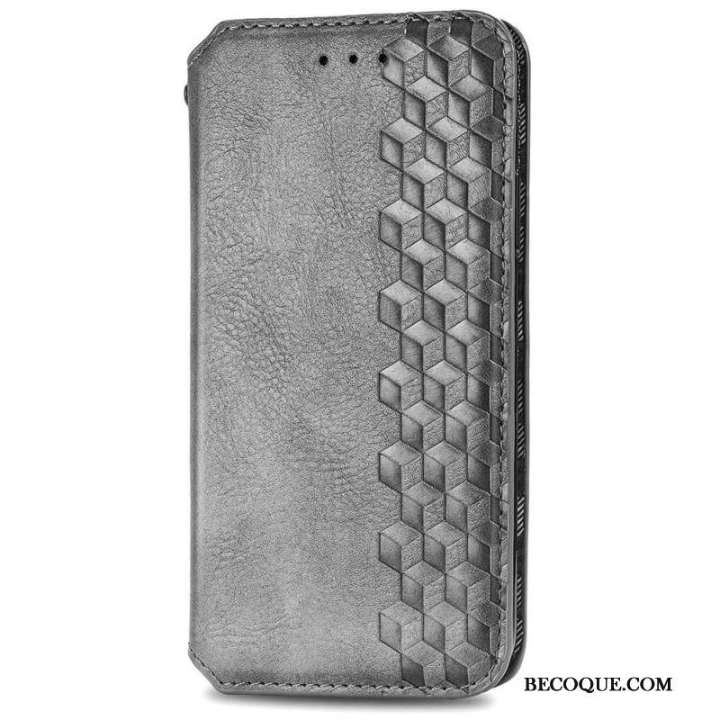 Flip Cover Sony Xperia 1 VI Effet Daim Frise