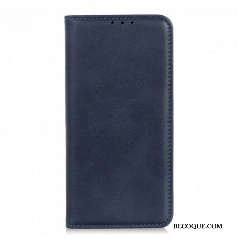 Flip Cover Sony Xperia 10 III Cuir Fendu Élégance