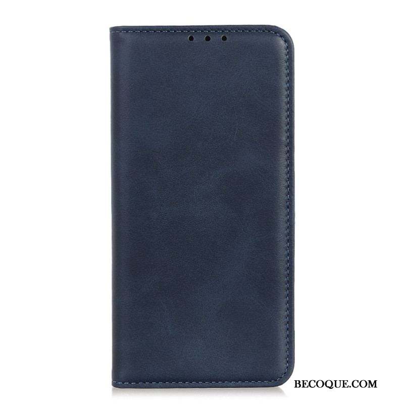 Flip Cover Sony Xperia 10 IV Cuir Fendu