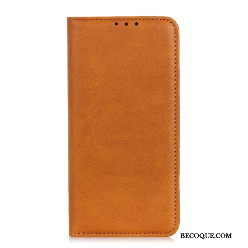 Flip Cover Sony Xperia 10 IV Cuir Fendu