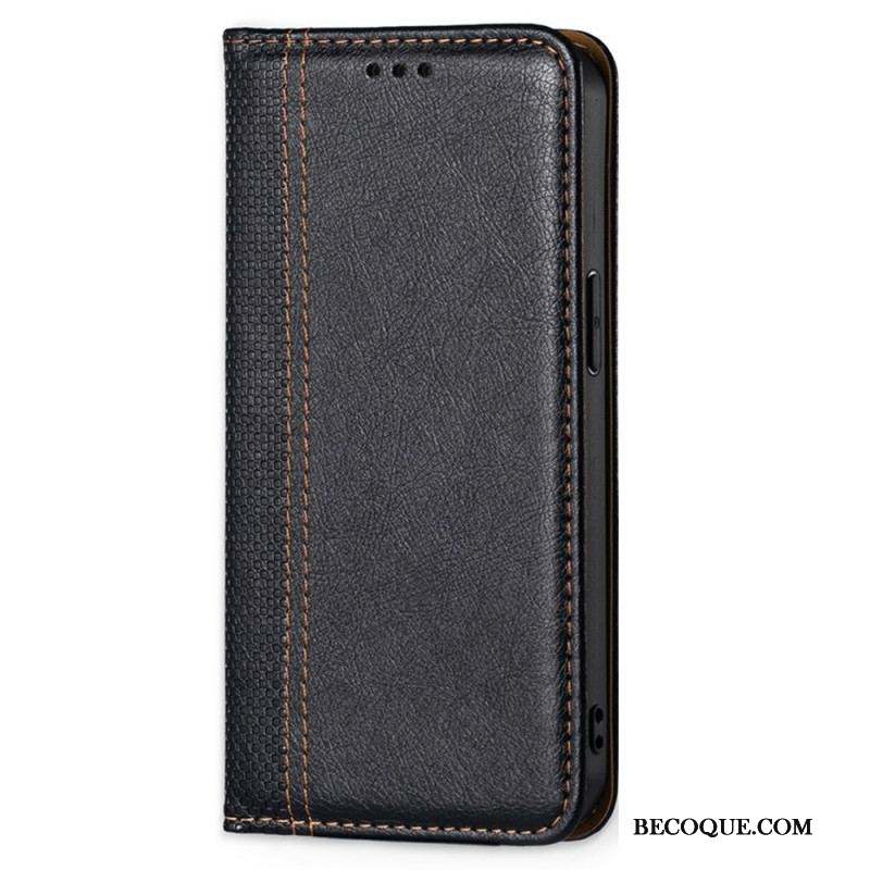 Flip Cover Sony Xperia 10 IV Simili Cuir Vintage