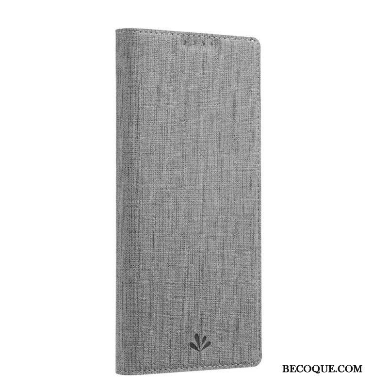 Flip Cover Sony Xperia 10 IV Texture Tissu VILI