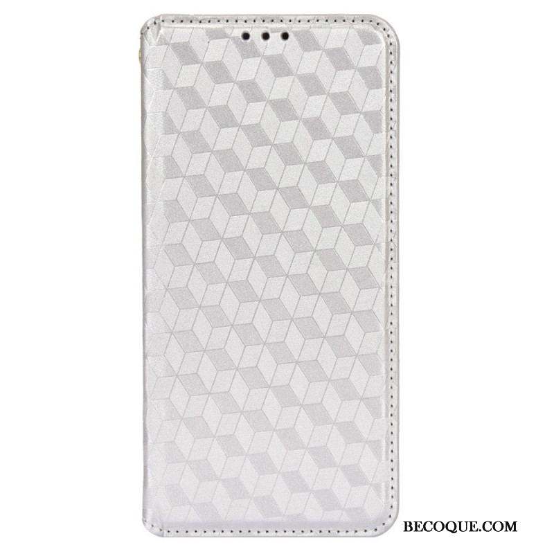 Flip Cover Sony Xperia Pro-I Effet Cuir Diamant
