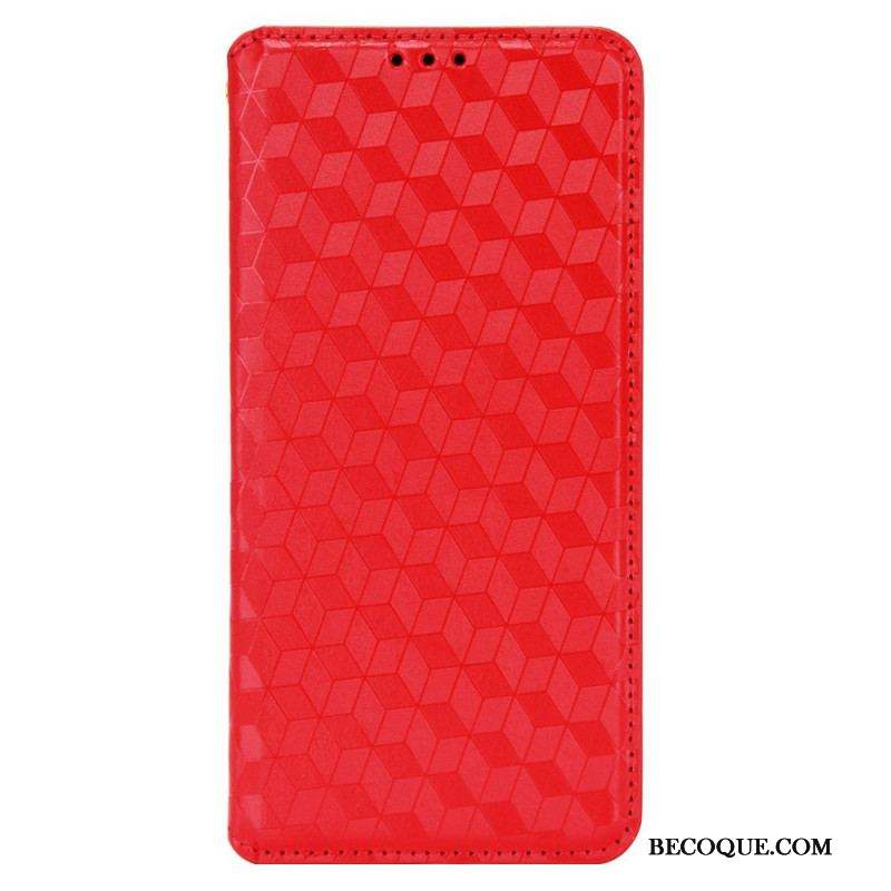 Flip Cover Sony Xperia Pro-I Effet Cuir Diamant