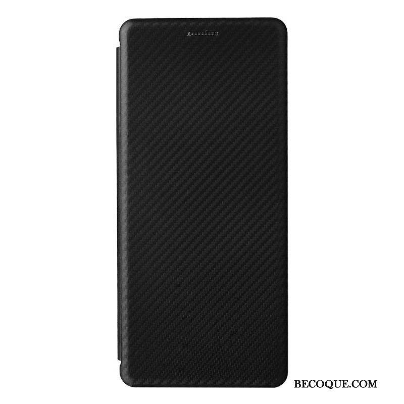 Flip Cover Sony Xperia Pro-I Fibre Carbone