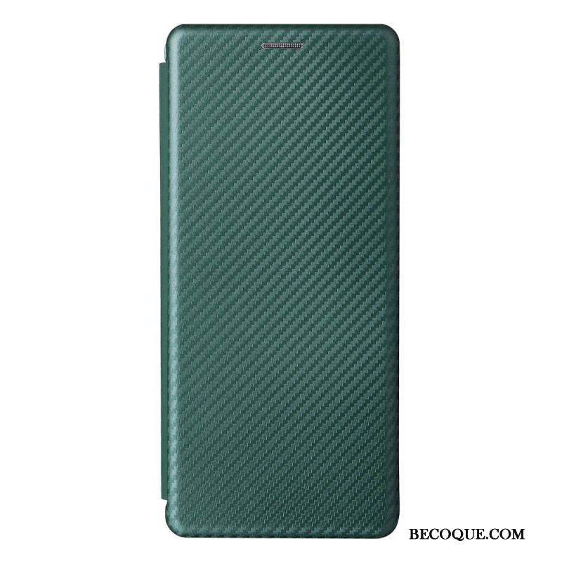 Flip Cover Sony Xperia Pro-I Fibre Carbone