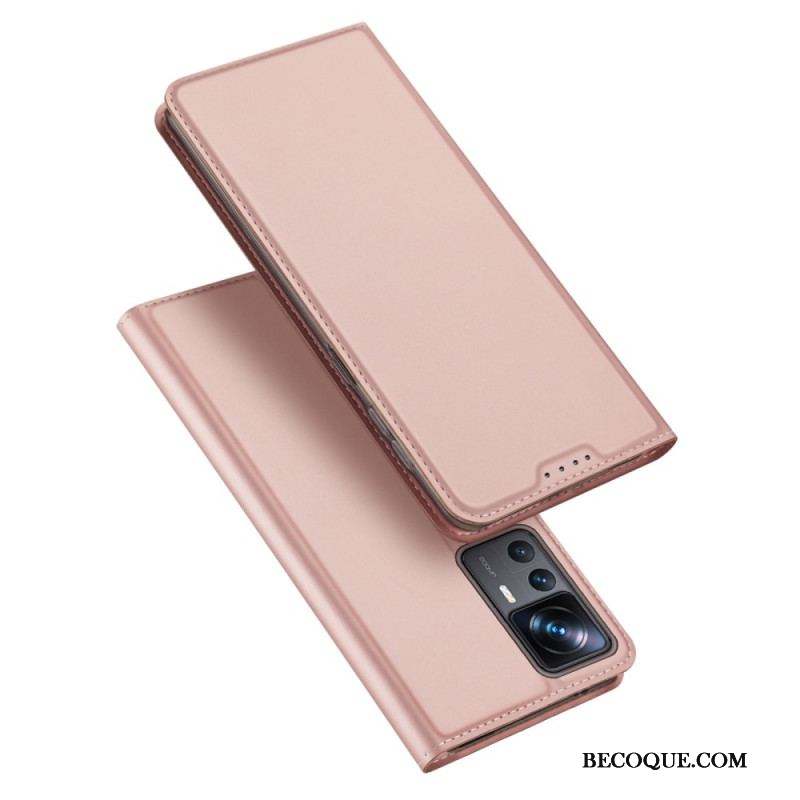 Flip Cover Xiaomi 12T / 12T Pro Skin-Pro Series Dux Ducis