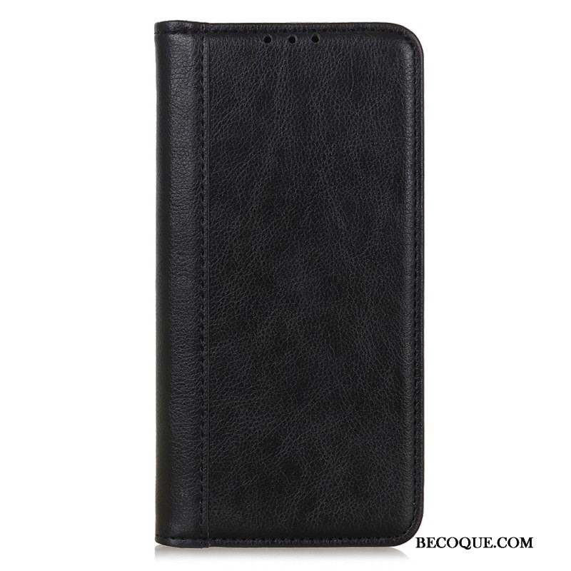 Flip Cover Xiaomi 13 Lite Version Colorée Cuir Fendu