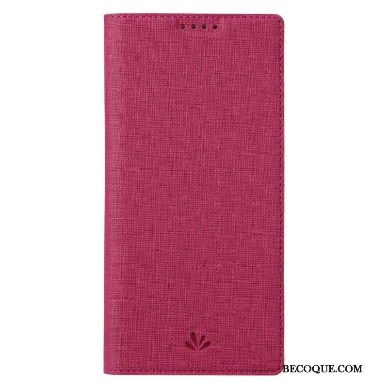 Flip Cover Xiaomi 13 Pro Texture Tissu VILI