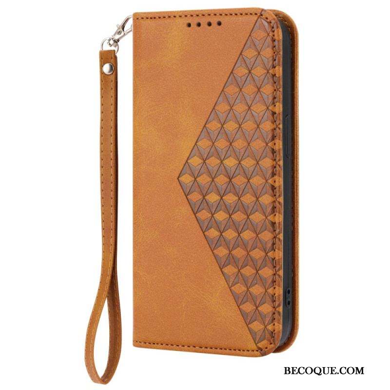 Flip Cover Xiaomi 13 Style Cuir Motif 3D