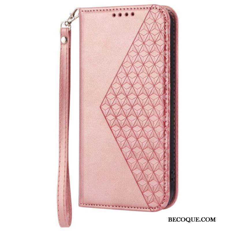 Flip Cover Xiaomi 13 Style Cuir Motif 3D