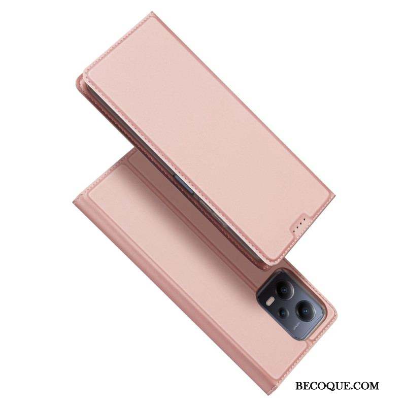 Flip Cover Xiaomi Reddmi Note 12/Poco X5 5G Skin-Pro Series Dux Ducis