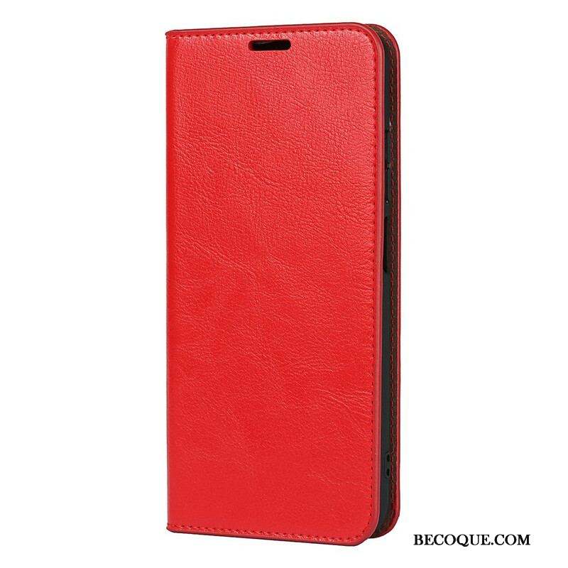 Flip Cover Xiaomi Redmi Note 10 5G / Poco M3 Pro 5G Cuir Véritable