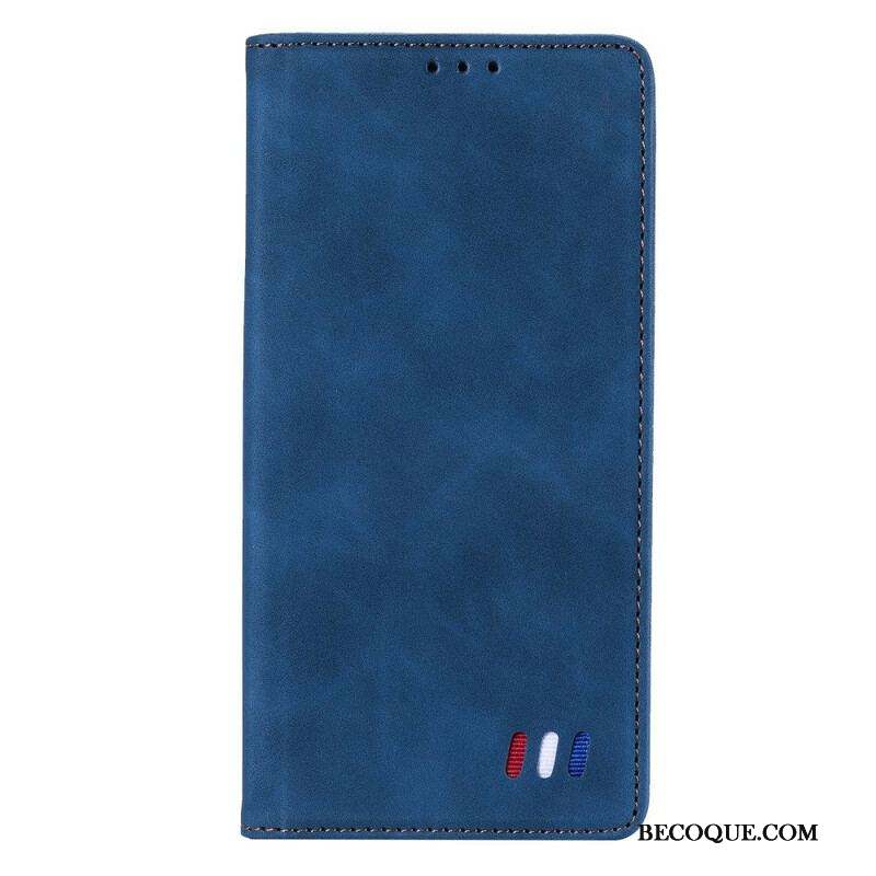 Flip Cover Xiaomi Redmi Note 10 5G / Poco M3 Pro 5G Style Cuir Tricolore