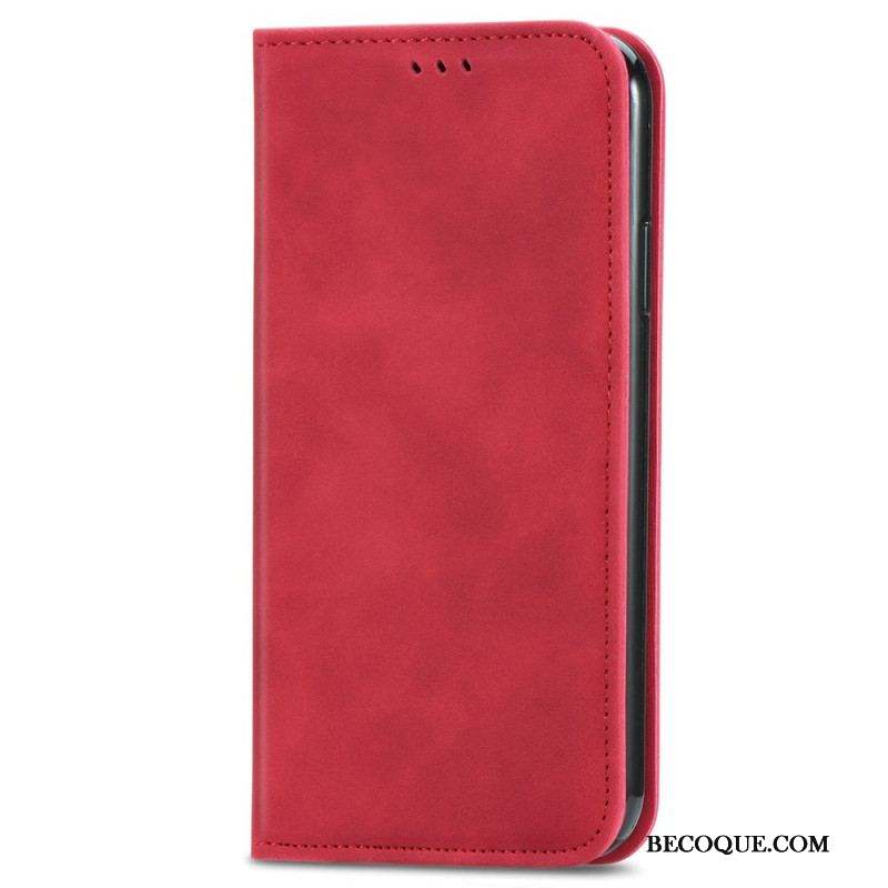 Flip Cover Xiaomi Redmi Note 11 / 11s Effet Cuir Vintage