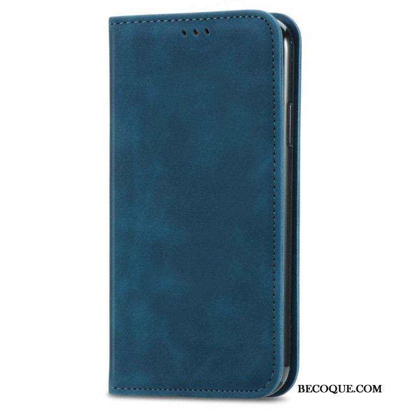 Flip Cover Xiaomi Redmi Note 11 / 11s Effet Cuir Vintage