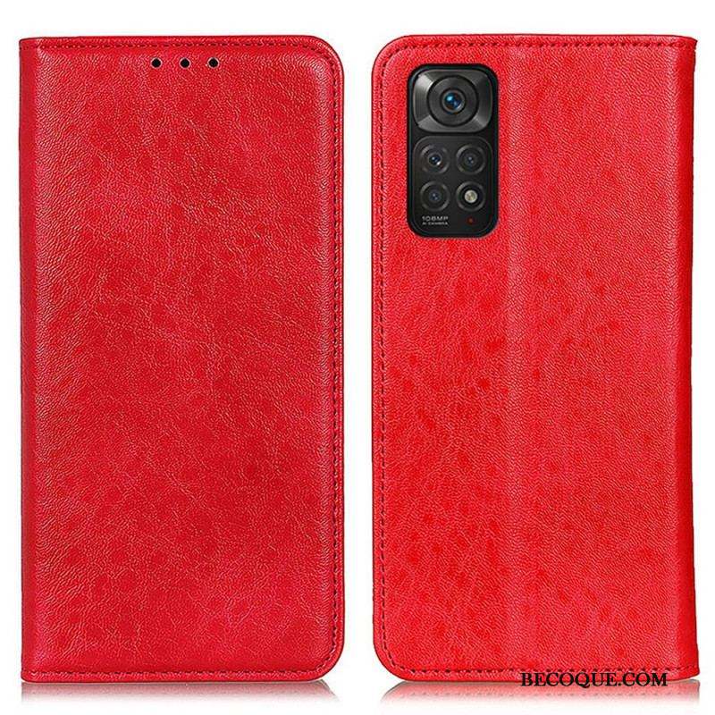 Flip Cover Xiaomi Redmi Note 11 / 11s Texture Cuir