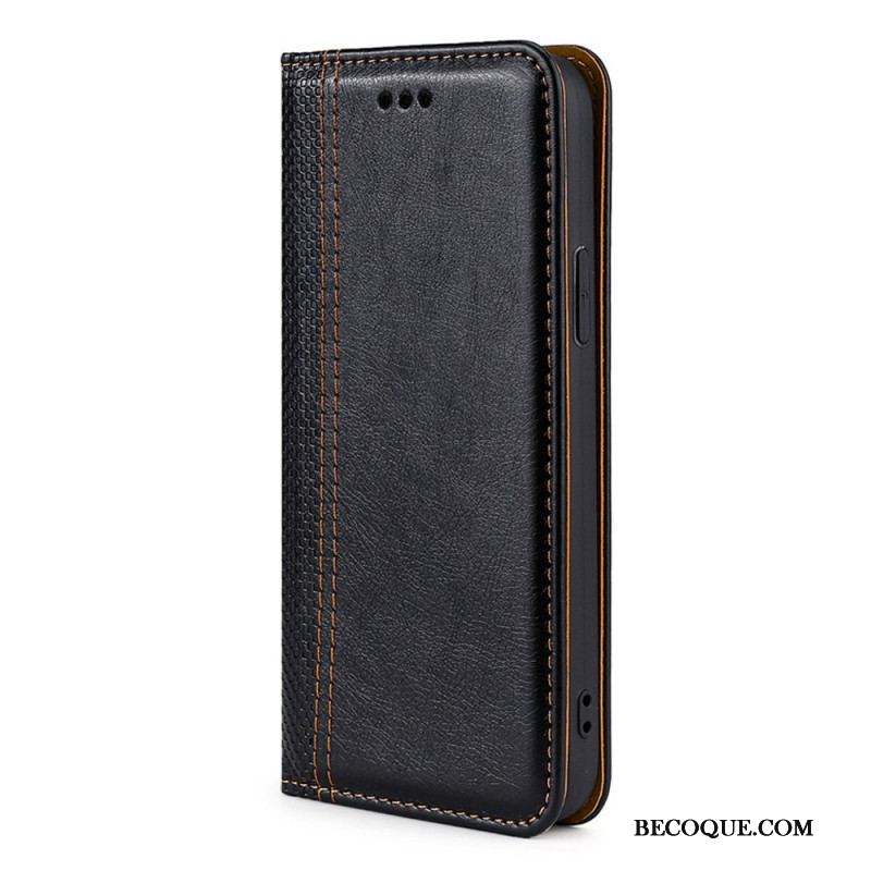 Flip Cover Xiaomi Redmi Note 11 Pro / Note 11 Pro 5G Effet Cuir Texturé