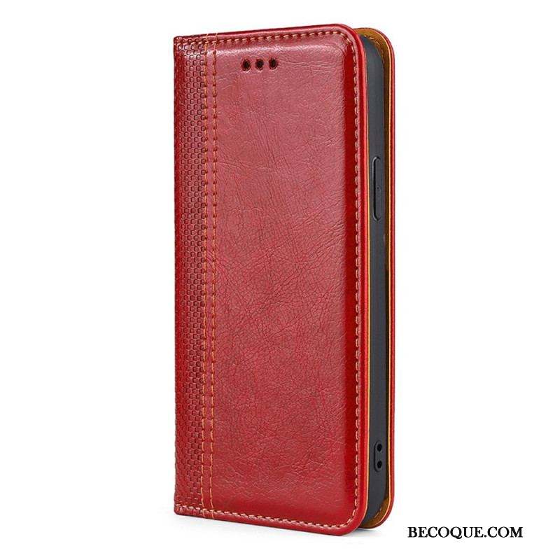 Flip Cover Xiaomi Redmi Note 11 Pro / Note 11 Pro 5G Effet Cuir Texturé