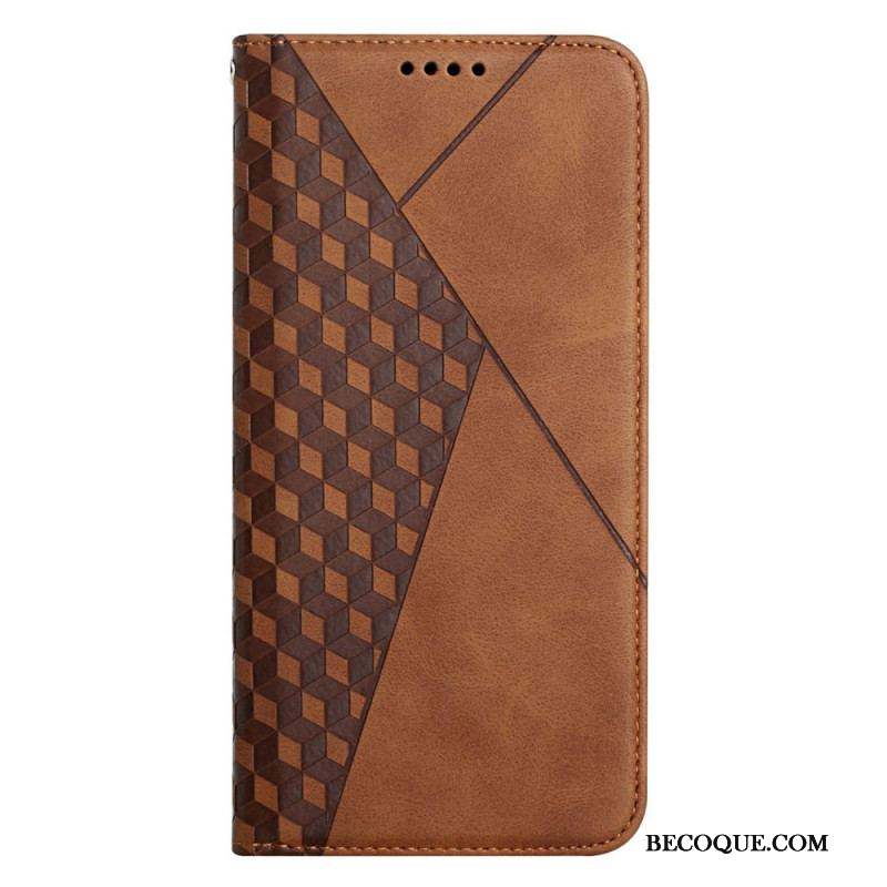 Flip Cover Xiaomi Redmi Note 11 Pro Plus 5G Effet Cuir Motif 3D