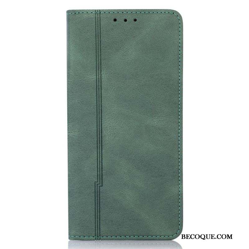 Flip Cover Xiaomi Redmi Note 11 Pro Plus 5G Style Cuir Ligne