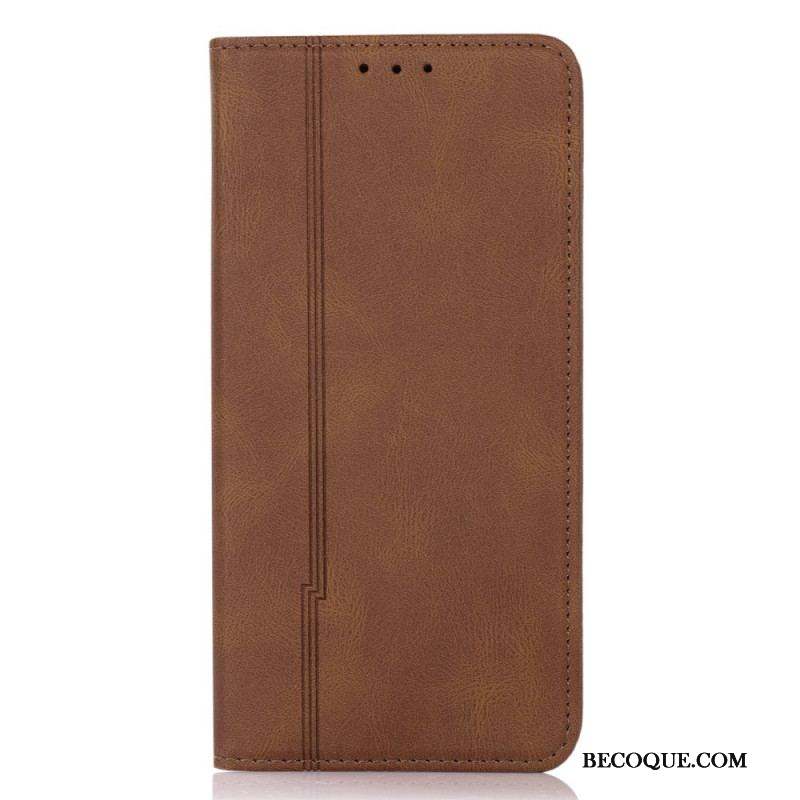 Flip Cover Xiaomi Redmi Note 11 Pro Plus 5G Style Cuir Ligne