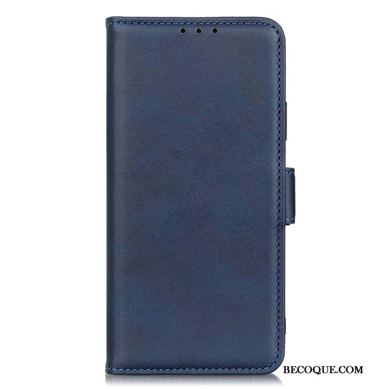 Flip Cover Xiaomi Redmi Note 12 4G Cuir Fendu Élégance