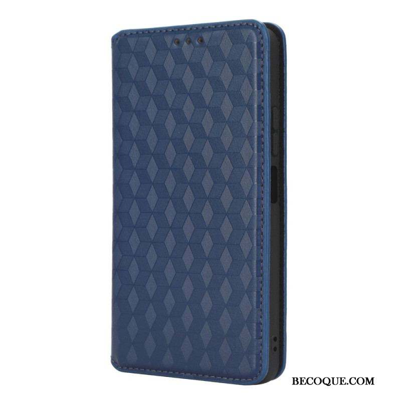 Flip Cover Xiaomi Redmi Note 12 4G Motif 3D