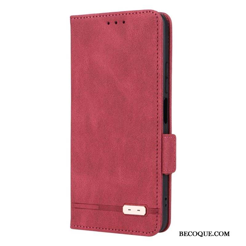 Flip Cover Xiaomi Redmi Note 12 4G Vintage Classique