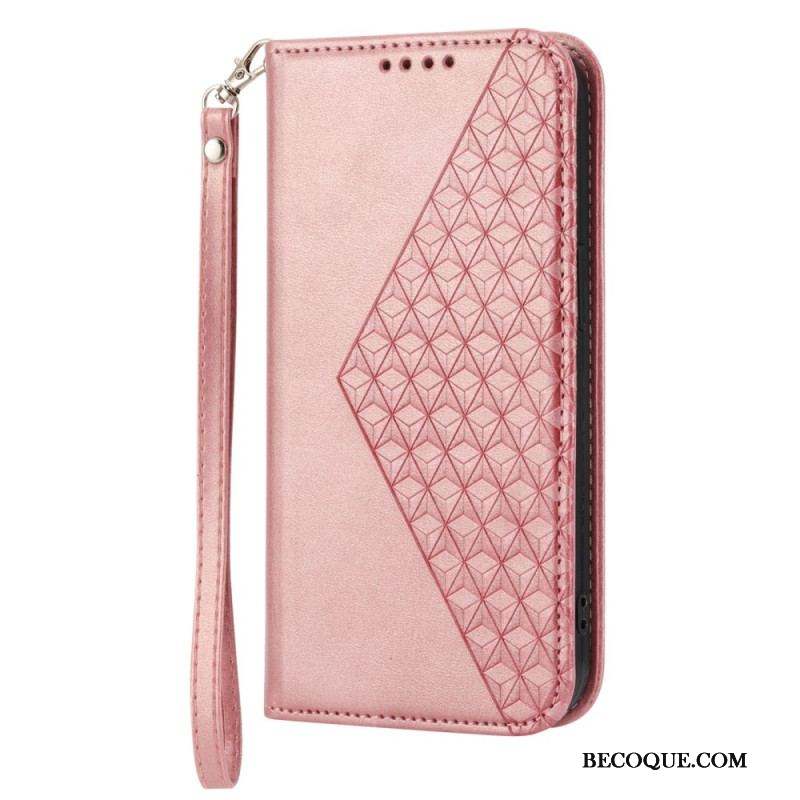 Flip Cover Xiaomi Redmi Note 12/Poco X5 5G Style Cuir Motif 3D