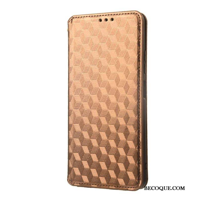 Flip Cover Xiaomi Redmi Note 12 Pro/Poco X5 Pro 5G Motif 3D