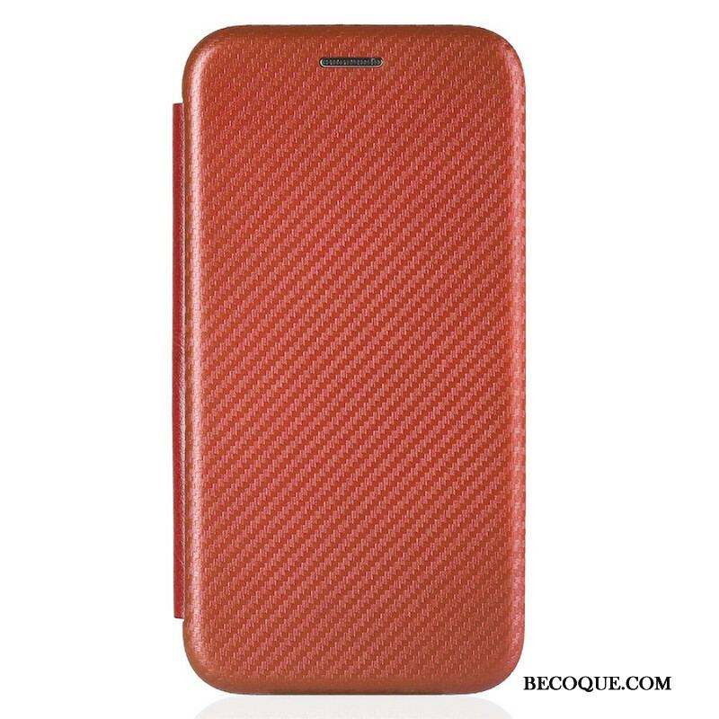 Flip Cover iPhone 13 Pro Fibre Carbone