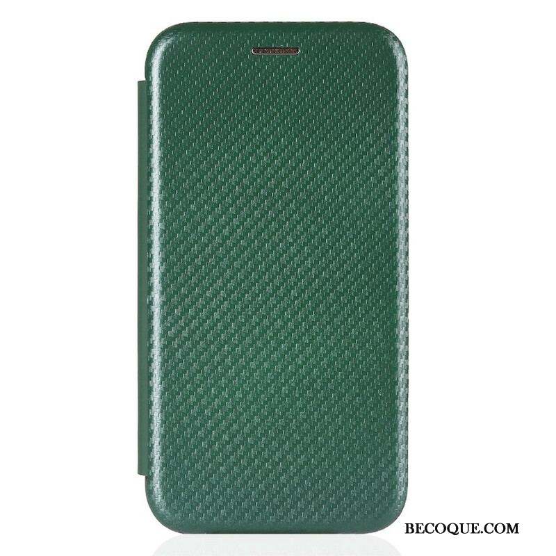 Flip Cover iPhone 13 Pro Fibre Carbone