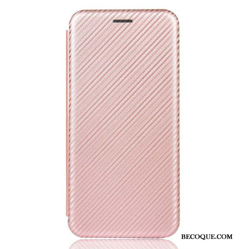 Flip Cover iPhone 13 Pro Fibre Carbone