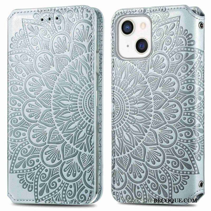 Flip Cover iPhone 14 Plus Mandala