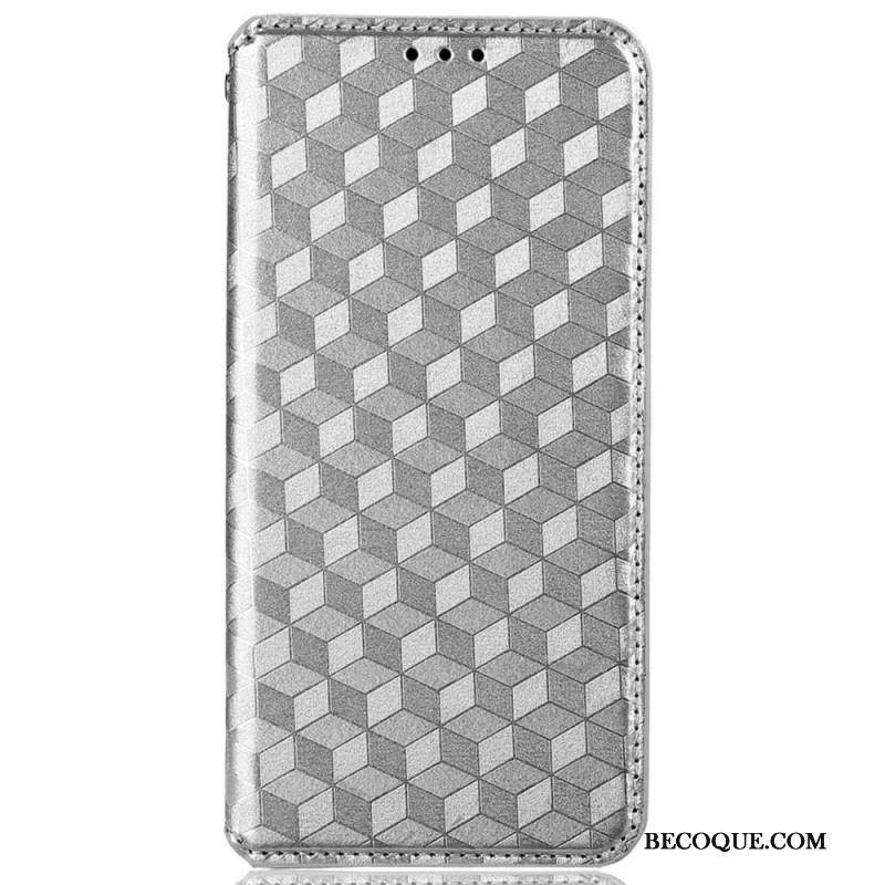 Flip Cover iPhone 14 Pro Max Texture 3D