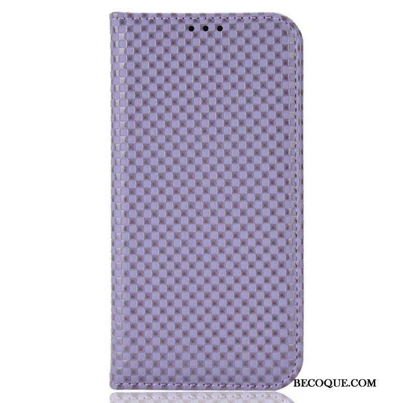 Flip Cover iPhone 14 Pro Texturée