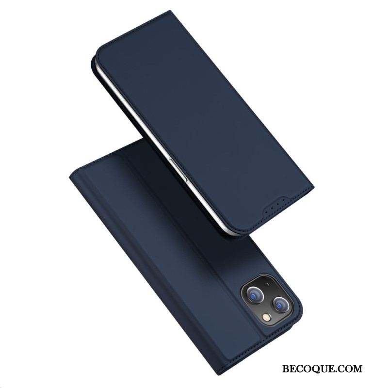 Flip Cover iPhone 15 Plus Skin-Pro series Dux Ducis