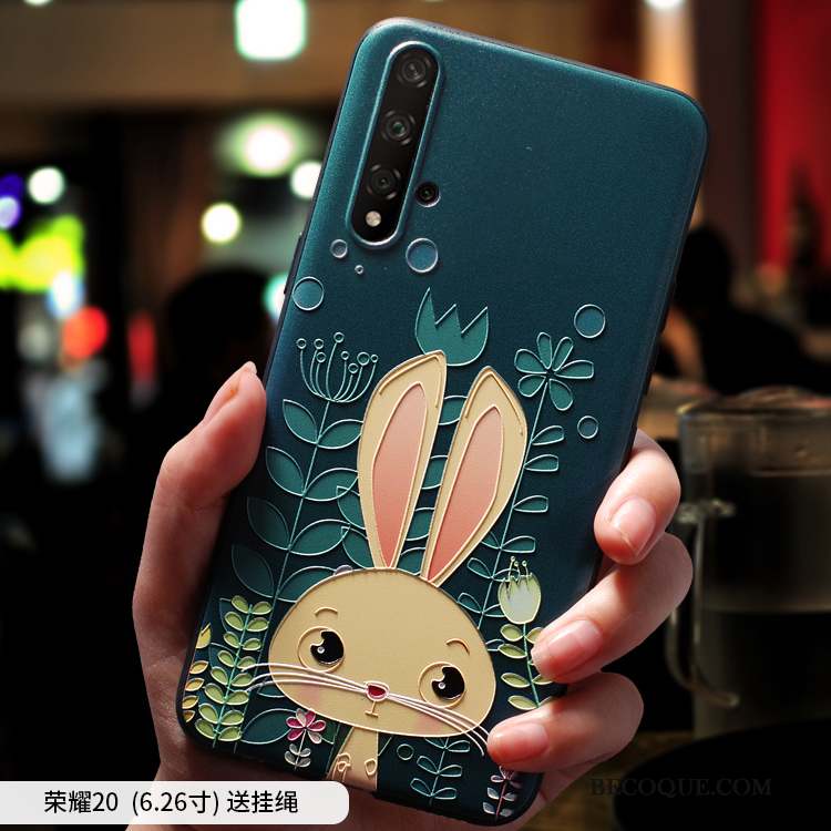 Honor 20 Coque De Téléphone Marque De Tendance Créatif Fluide Doux Personnalité Tout Compris