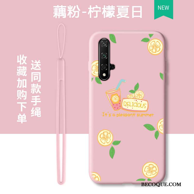 Honor 20 Coque De Téléphone Vert Net Rouge Tendance Marque De Tendance Frais