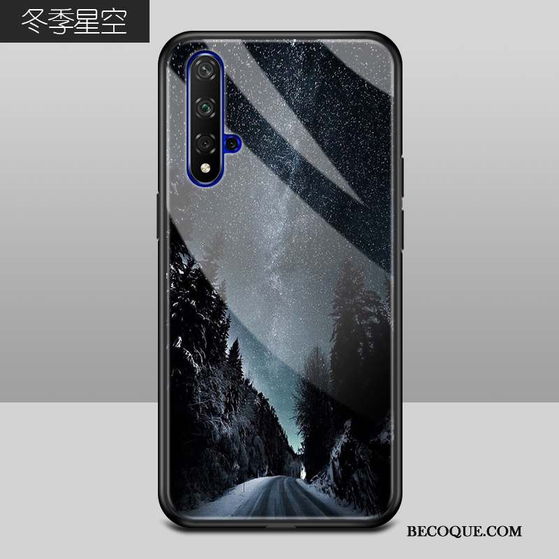 Honor 20 Coque Incassable Étui Tendance Protection Paysage Amoureux