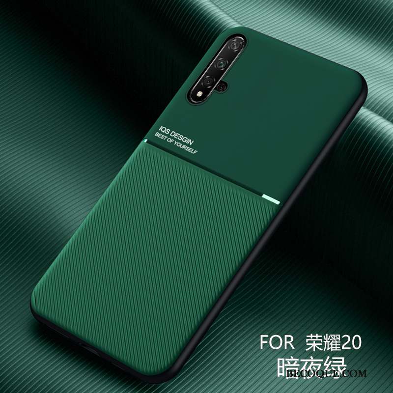 Honor 20 Coque Personnalité Incassable Tout Compris Fluide Doux Silicone Tendance