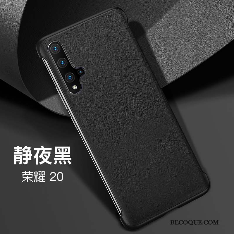 Honor 20 Coque Silicone Luxe Incassable Mode Tout Compris Cuir