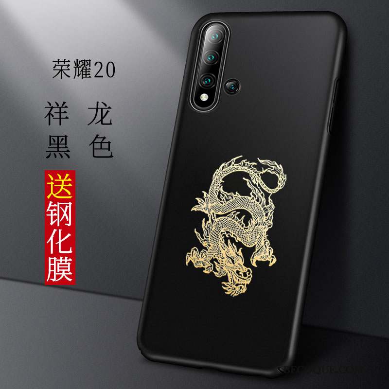 Honor 20 Coque Très Mince Difficile Sentir Personnalité Tendance Style Chinois