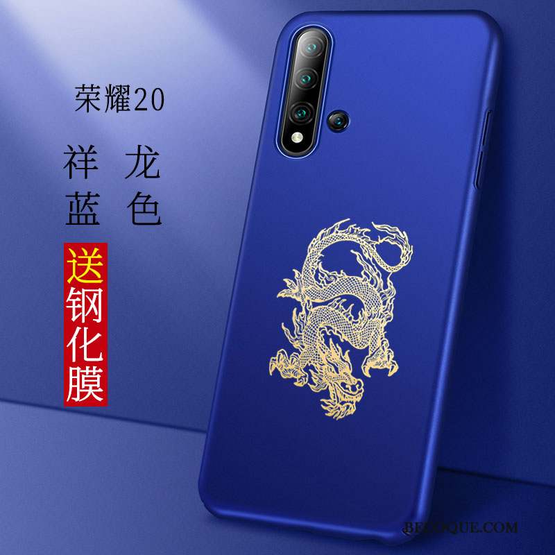 Honor 20 Coque Très Mince Difficile Sentir Personnalité Tendance Style Chinois