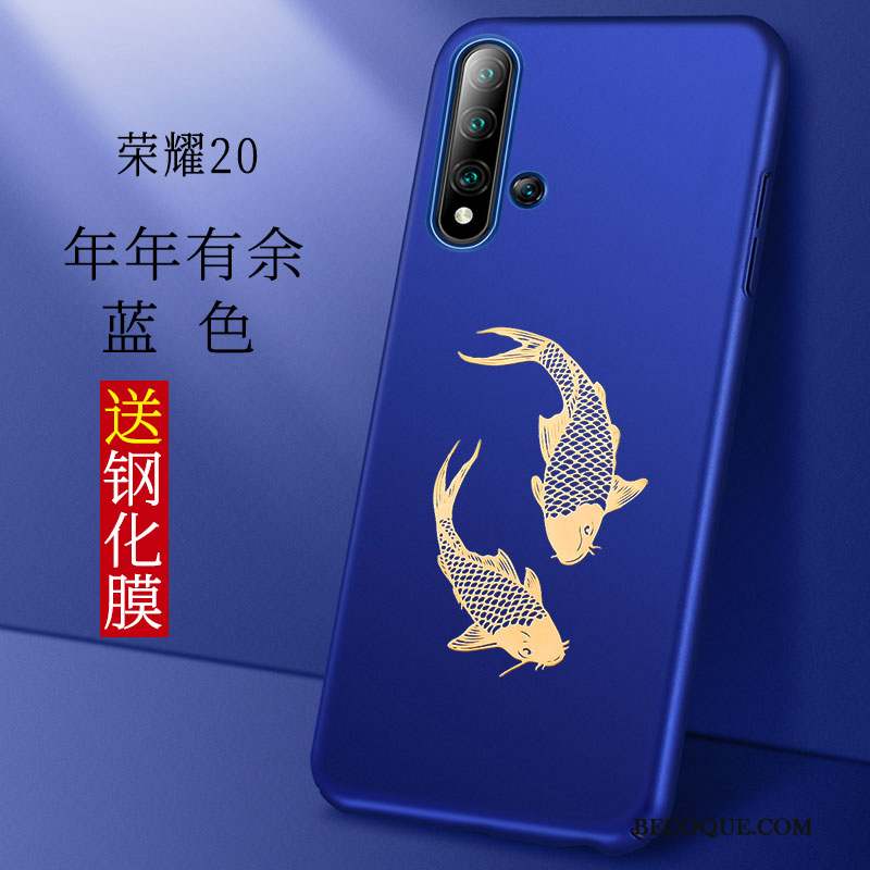 Honor 20 Coque Très Mince Difficile Sentir Personnalité Tendance Style Chinois