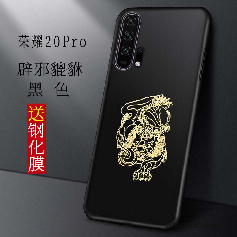 Honor 20 Coque Très Mince Difficile Sentir Personnalité Tendance Style Chinois