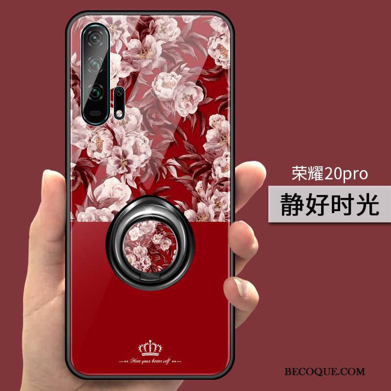 Honor 20 Pro Coque Miroir Fluide Doux Protection Étui Incassable Tout Compris