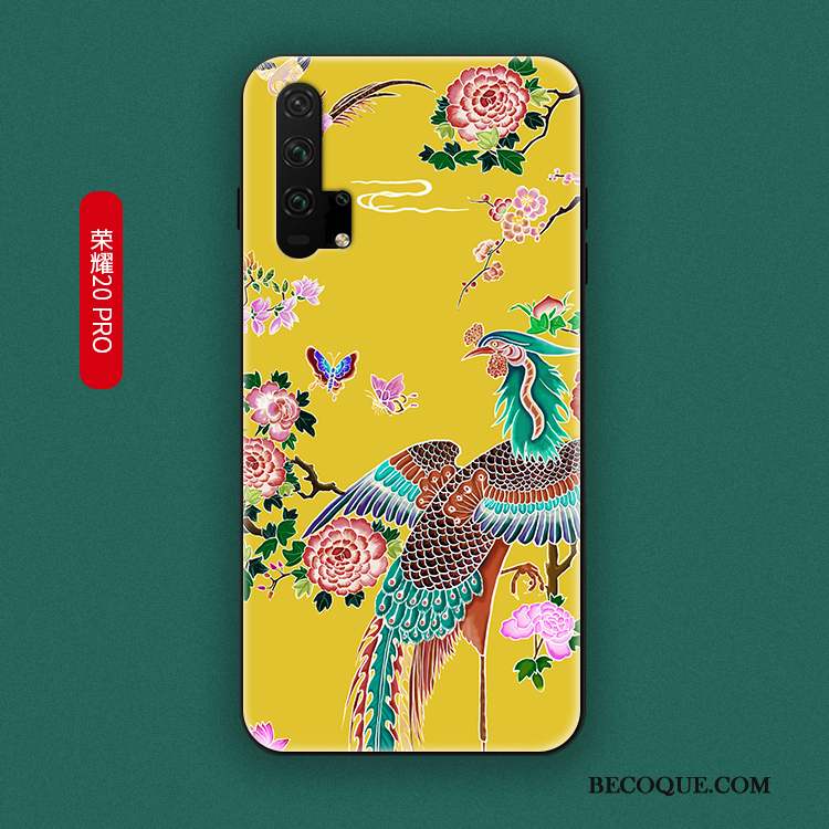 Honor 20 Pro Coque Personnalité Ornements Suspendus Marque De Tendance Créatif Incassable Style Chinois